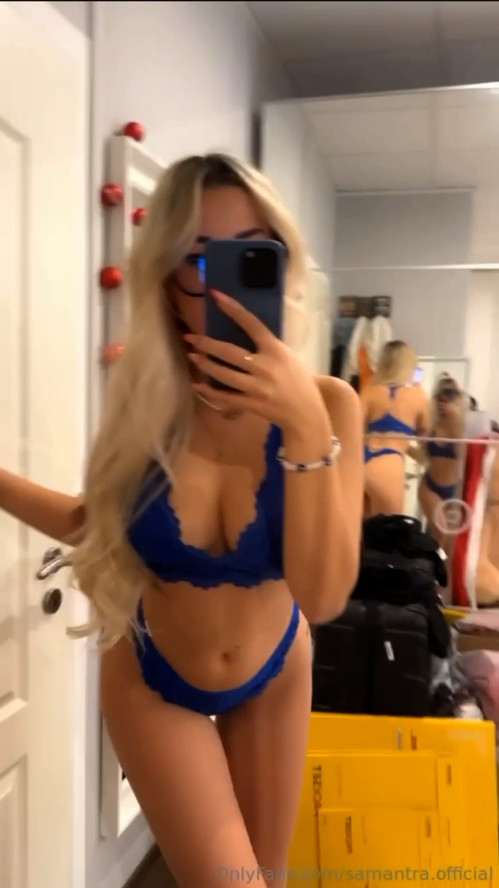 Samantra Official Onlyfans  – Sexy in lingerie