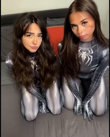Sophie Rain with Eliza Ibarra New Spiderman video Onlyfans  so hot