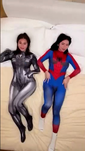 Aishah Sofey/Kawaiisofey with Sophie Rain new Spiderman video Onlyfans so hot
