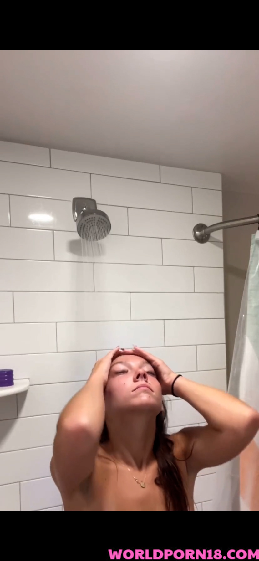 Crazyjamjam Nude shower in bathroom – Onlyfans video