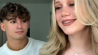 Gina Laitschek with boyfriend Sextape Onlyfans trend  so hot