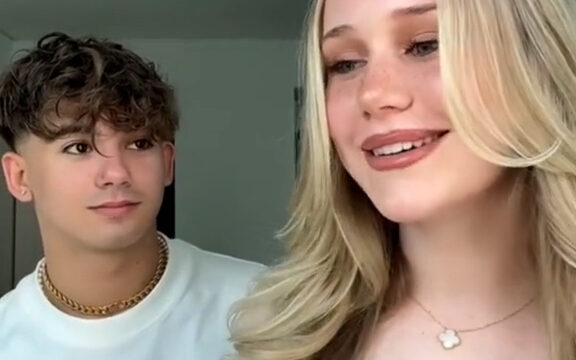 Gina Laitschek with boyfriend Sextape Onlyfans trend  so hot