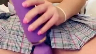 Ashleyyyreyyy Naked pussy play with Dildo – Onlyfans video